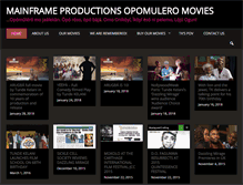 Tablet Screenshot of mainframemovies.tv